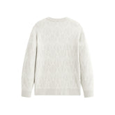 Men's Argyle Jacquard Chenille Knit Sweater